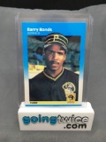 1987 Fleer Baseball #604 BARRY BONDS Pirates Rookie Trading Card from Massive Collection