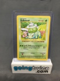 1999 Pokemon Base Set Shadowless #44 BULBASAUR Starter Trading Card from Collection