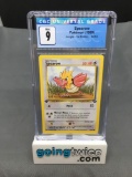 CGC Graded 1999 Pokemon Jungle 1st Edition #62 SPEAROW Trading Card - MINT 9