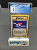CGC Graded 1999 Pokemon Jungle 1st Edition #64 POKE BALL Trading Card - MINT 9