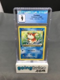 CGC Graded 1999 Pokemon Jungle 1st Edition #53 GOLDEEN Trading Card - MINT 9