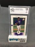 BCCG Graded 2000 SP Authentic Baseball #58 RANDY JOHNSON Diamondbacks Trading Card - 10