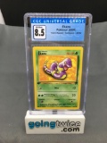 CGC Graded 2000 Pokemon Team Rocket 1st Edition #56 EKANS Trading Card - NM-MT+ 8.5