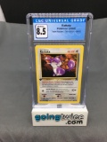 CGC Graded 2000 Pokemon Team Rocket 1st Edition #66 RATTATA Trading Card - NM-MT+ 8.5