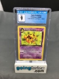 CGC Graded 2000 Pokemon Team Rocket 1st Edition #39 DARK KADABRA Trading Card - MINT 9