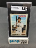 SGC Graded 2019 Topps Heritage #517 FERNANDO TATIS JR Padres Rookie Trading Card - MT+ 9.5