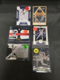 6 Card Lot of DEREK JETER New York Yankees Baseball Cards from Massive Collection