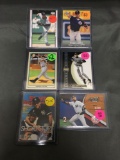 6 Card Lot of DEREK JETER New York Yankees Baseball Cards from Massive Collection