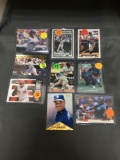 9 Card Lot of KEN GRIFFEY JR. Seattle Mariners Baseball Cards from Massive Collection