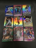 9 Card Lot of REFRACTORS and PRIZMS from Huge Collection with Rookies and Stars - WOW