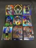 9 Card Lot of REFRACTORS and PRIZMS from Huge Collection with Rookies and Stars - WOW