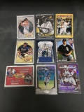 9 Card Lot of SERIAL NUMBERED Sports Cards from Huge Collection with Rares and Stars!