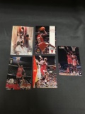 5 Card Lot of MICHAEL JORDAN Chicago Bulls Basketball Cards from Huge Collection