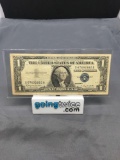 1957-B United States Washington $1 Silver Certificate Bill Currency Note