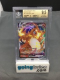 BGS Graded 2020 Pokemon Japanese Starter Set #2 CHARIZARD VMAX Holofoil Rare Trading Card - GEM MINT