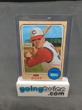 1968 Topps #230 PETE ROSE Reds Vintage Baseball Card from Huge Collection