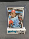 1967 Topps #20 ORLANDO CEPEDA Cardinals Vintage Baseball Card from Huge Collection