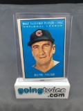 1961 Topps #481 HANK SAUER Cubs All-Star Vintage Baseball Card