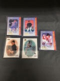 5 Card Lot of CERTIFIED BASEBALL AUTOGRAPHED CARDS From Huge Collection!