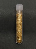 Vial Filled with 24k GOLD Flakes - Found at Estate