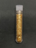 Vial Filled with 24k GOLD Flakes - Found at Estate
