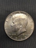 1968 United States Kennedy Silver Half Dollar - 40% Silver Coin from Estate