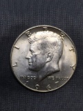 1967 United States Kennedy Silver Half Dollar - 40% Silver Coin from Estate