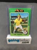 Vintage 1975 Topps Baseball #230 JIM HUNTER Oakland A's Trading Card from Set Break!