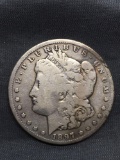 1897-S United States Morgan Silver Dollar - 90% Silver Coin from Estate