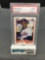 PSA Graded 1990 Fleer Baseball #548 SAMMY SOSA White Sox Trading Card - MINT 9