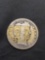 1897 United States Barber Silver Quarter - 90% Silver Coin