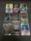 9 Card Lot of REFRACTORS and PRIZMS from Huge Collection with Rookies and Stars - WOW