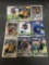 9 Card Lot of FOOTBALL ROOKIE CARDS - Mostly Newer Sets - From Huge Collection