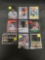 9 Card Lot of BASEBALL ROOKIE Cards - Lots of Hall of Famers - From Huge Collection - WOW