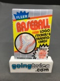 Factory Sealed 1989 FLEER Baseball 15 Card Pack - Bill Ripken FF Error?