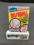 Factory Sealed 1989 FLEER Baseball 15 Card Pack - Bill Ripken FF Error?