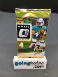 Factory Sealed 2020 Donruss OPTIC Football 4 Card Pack - Justin Herbert Rated Rookie?