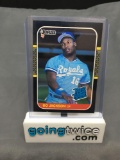 1987 Donruss Baseball #35 BO JACKSON Royals Rated Rookie Trading Card from Massive Collection