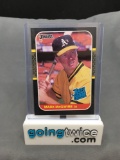 1987 Donruss Baseball #46 MARK MCGWIRE Athletics Rated Rookie Trading Card from Massive Collection
