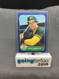 1986 Fleer Baseball #U-20 JOSE CANSECO Athletics Rookie Trading Card from Massive Collection