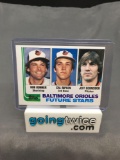 1982 Topps Baseball #21 CAL RIPKEN JR Orioles Rookie Trading Card from Massive Collection