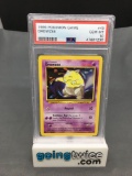 PSA Graded 1999 Pokemon Base Set Unlimited #49 DROWZEE Trading Card - GEM MINT 10