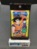 Factory Sealed 1998 Dragon Ball Z SERIES TWO 10 Card Booster Pack - GUARANTEED GOLD METALLIC