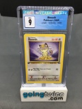 CGC Graded 1999 Pokemon Jungle 1st Edition #56 MEOWTH Trading Card - MINT 9