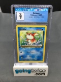 CGC Graded 1999 Pokemon Jungle 1st Edition #53 GOLDEEN Trading Card - MINT 9