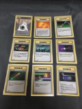8 Card Lot of Vintage 1999 Pokemon Base Set 1st Edition Shadowless Trading Cards from Massive