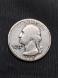 1935-S United States Washington Silver Quarter - 90% Silver Coin
