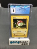 CGC Graded 2000 Pokemon Team Rocket 1st Edition #69 VOLTORB Trading Card - NM-MT 8