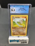 CGC Graded 1999 Pokemon Jungle 1st Edition #39 MAROWAK Trading Card - NM-MT+ 8.5
