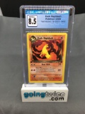 CGC Graded 2000 Pokemon Team Rocket 1st Edition #44 DARK RAPIDASH Trading Card - NM-MT+ 8.5